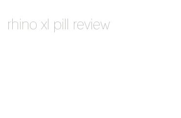 rhino xl pill review