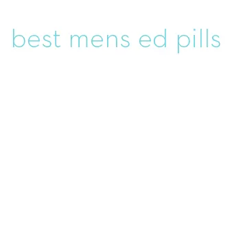 best mens ed pills