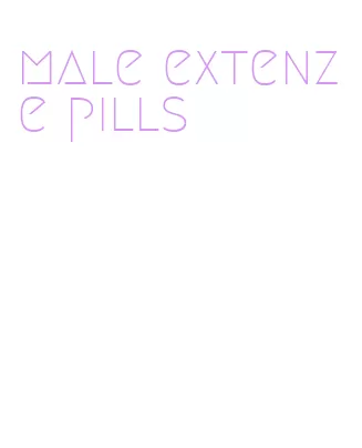 male extenze pills