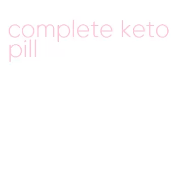 complete keto pill
