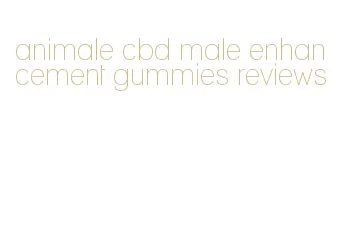 animale cbd male enhancement gummies reviews