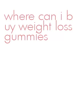 where can i buy weight loss gummies
