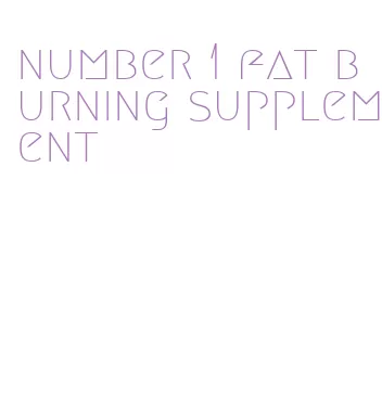number 1 fat burning supplement