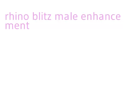 rhino blitz male enhancement