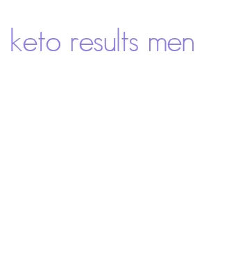 keto results men