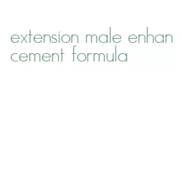 extension male enhancement formula