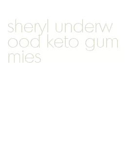sheryl underwood keto gummies