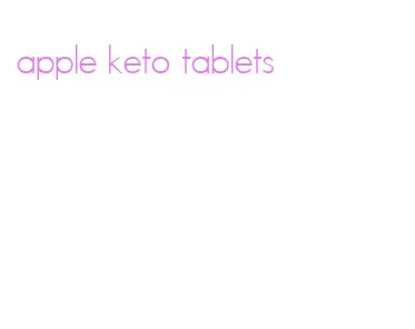 apple keto tablets
