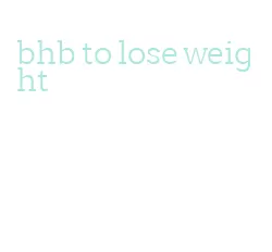 bhb to lose weight