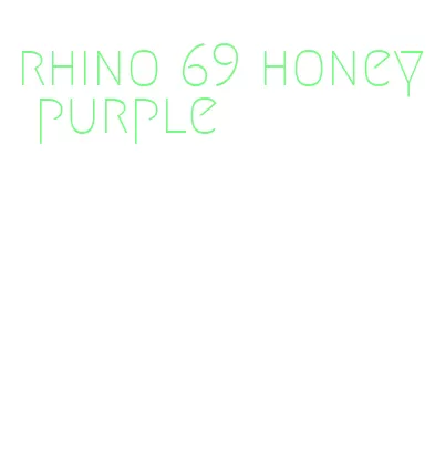 rhino 69 honey purple