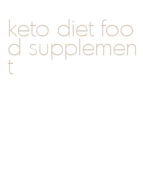 keto diet food supplement