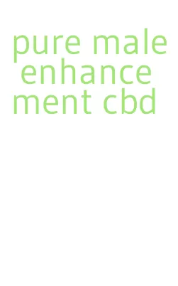 pure male enhancement cbd