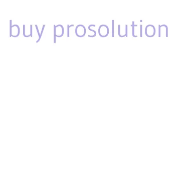 buy prosolution