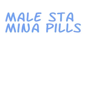 male stamina pills