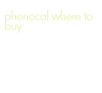 phenocal where to buy