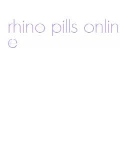 rhino pills online