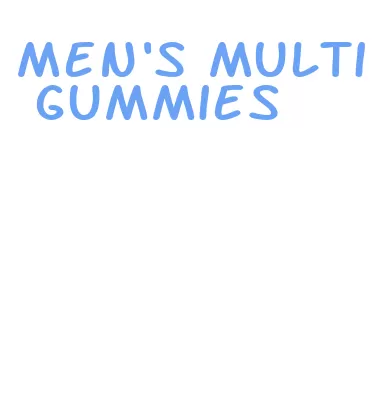 men's multi gummies