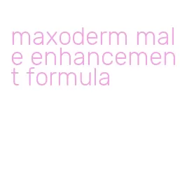 maxoderm male enhancement formula