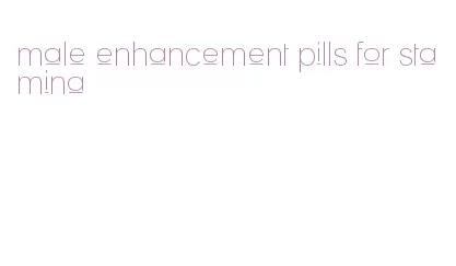 male enhancement pills for stamina