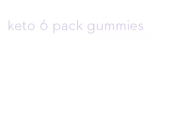 keto 6 pack gummies