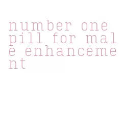 number one pill for male enhancement