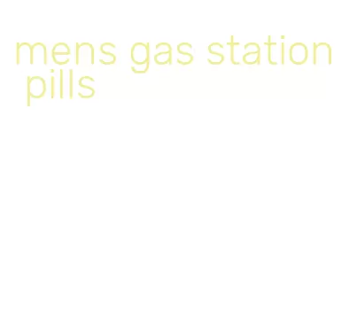 mens gas station pills