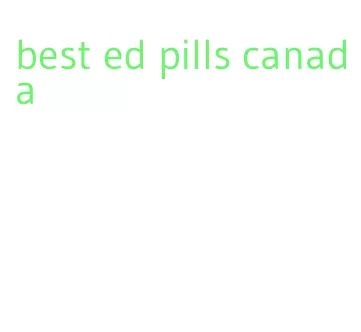 best ed pills canada