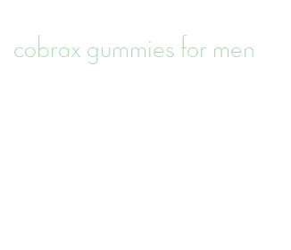 cobrax gummies for men