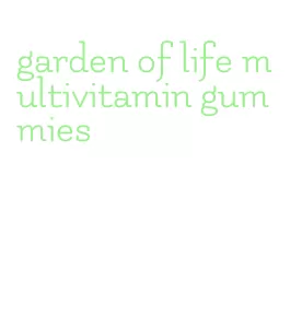 garden of life multivitamin gummies