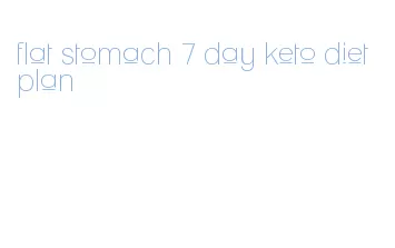 flat stomach 7 day keto diet plan