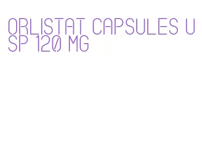 orlistat capsules usp 120 mg
