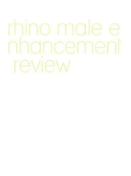 rhino male enhancement review