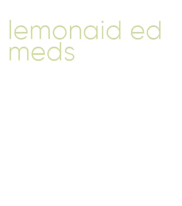 lemonaid ed meds