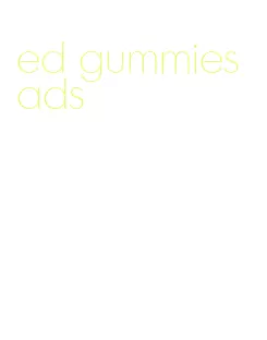 ed gummies ads