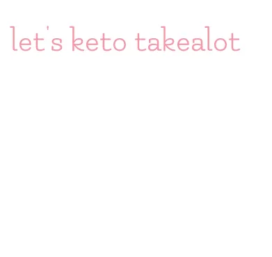 let's keto takealot