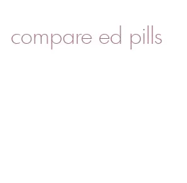 compare ed pills