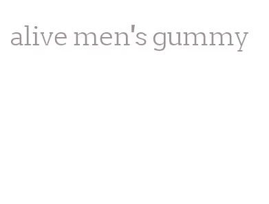 alive men's gummy