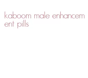 kaboom male enhancement pills