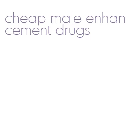 cheap male enhancement drugs