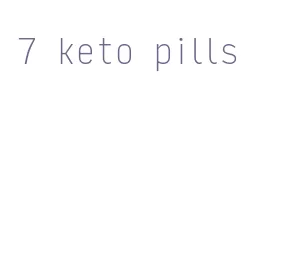 7 keto pills