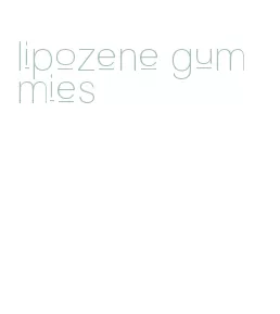 lipozene gummies