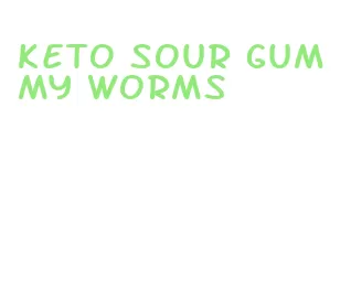 keto sour gummy worms