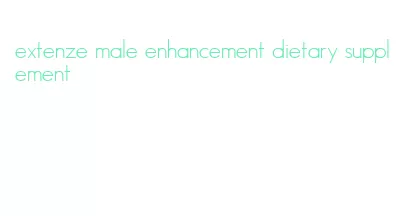 extenze male enhancement dietary supplement