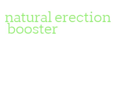 natural erection booster