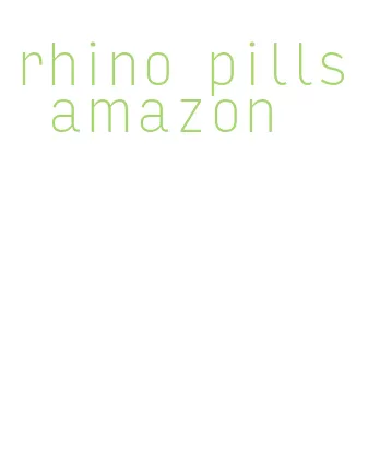 rhino pills amazon