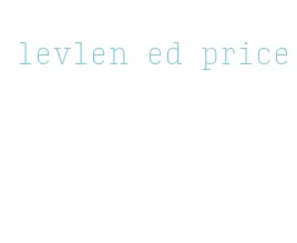 levlen ed price