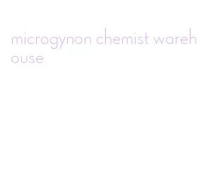 microgynon chemist warehouse