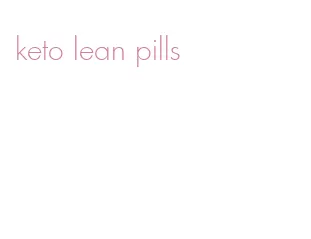 keto lean pills
