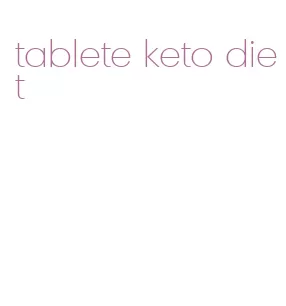 tablete keto diet