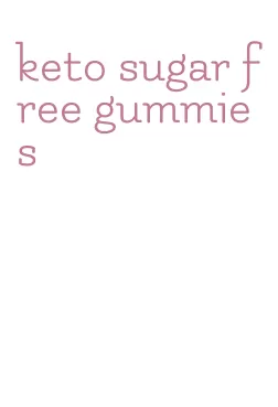 keto sugar free gummies